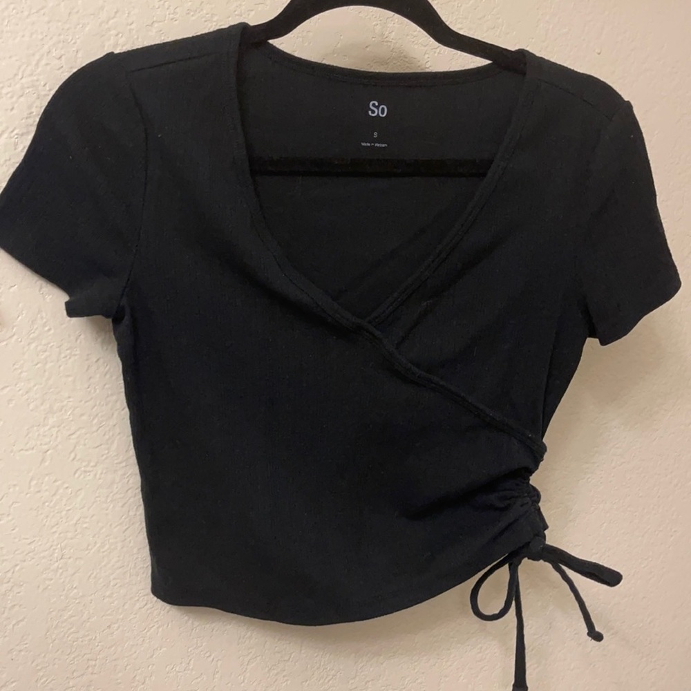 SO wrap tie top